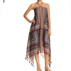 NWT Amoressa Ladies Blk/white Joni Sun Dress